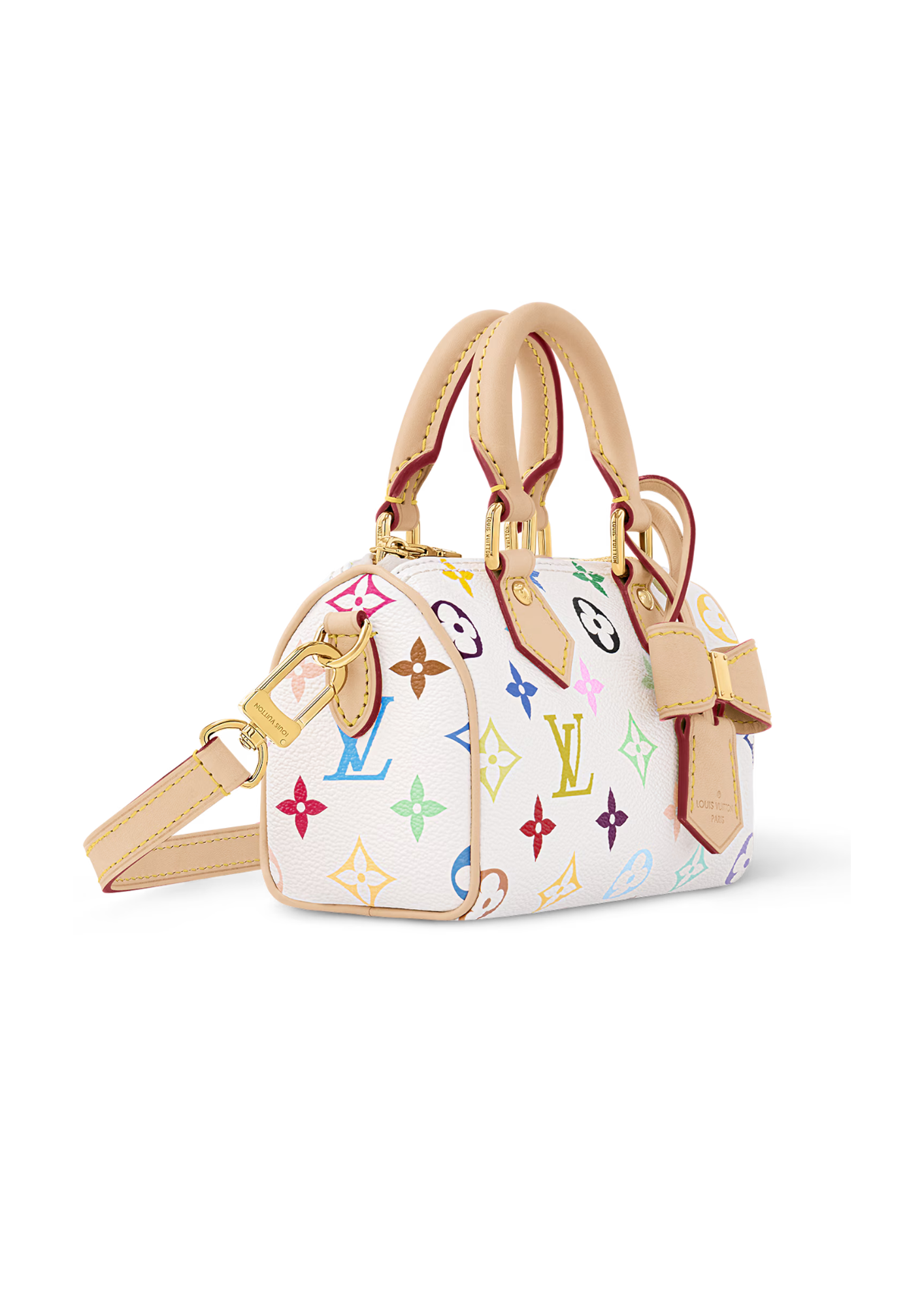 L02 Handtasche mit Buntem Muster