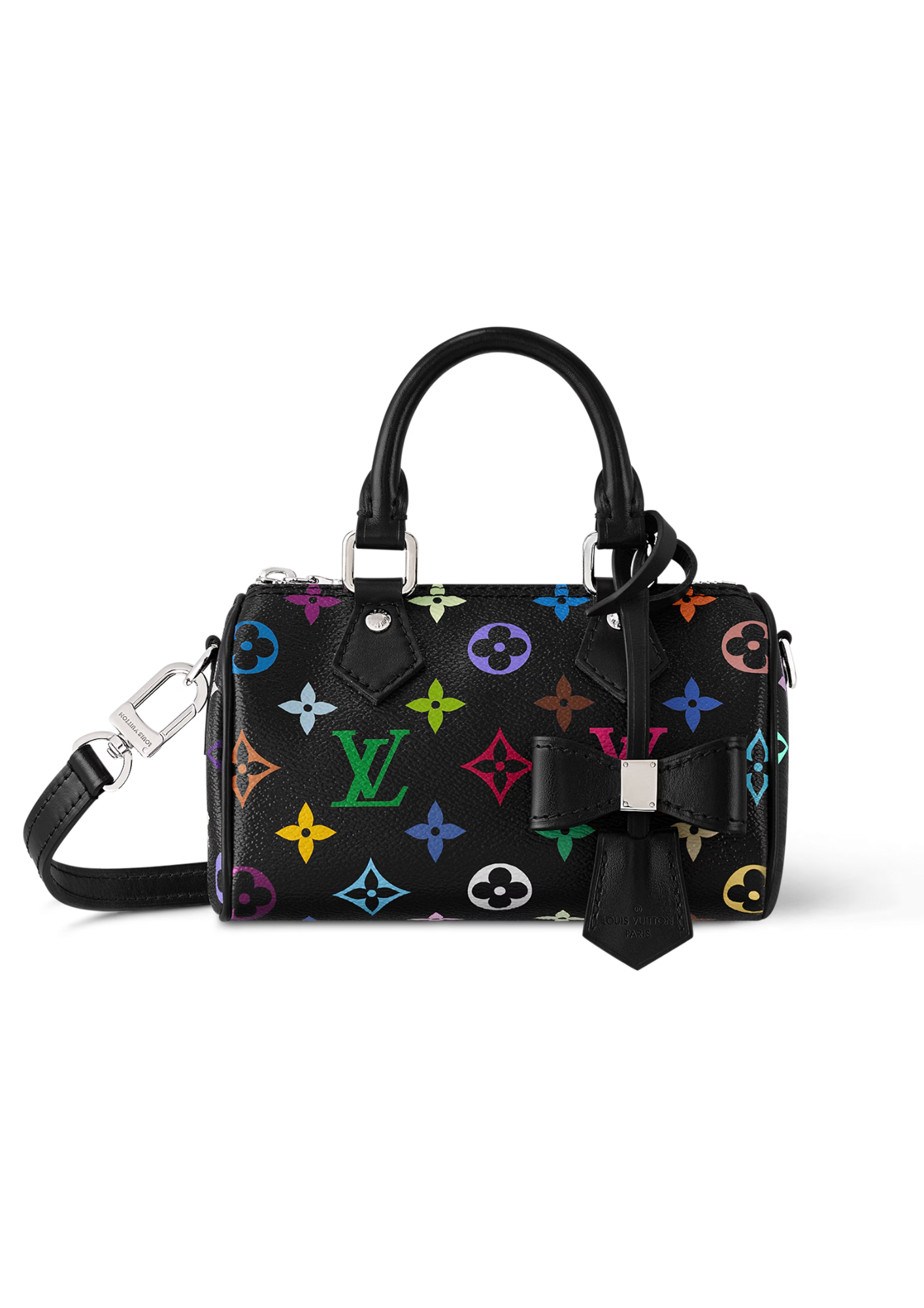 L02 Handtasche mit Buntem Muster